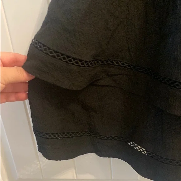 Kittenish x Flag & Anthem Black Tiered Dress, L NWT - Picture 3 of 5